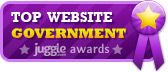 Top City Government Website Award from Juggle.com