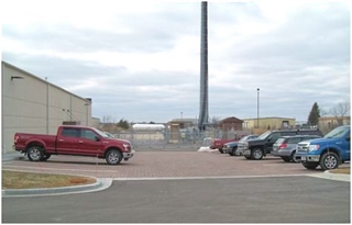 North Porous Paver Parking Area