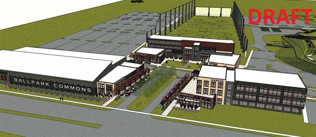 Ballpark Commons 2017 Site Plan - North Rendering