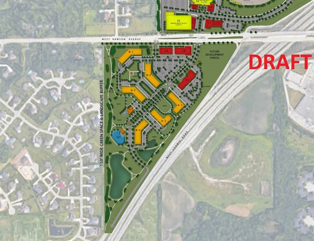 Ballpark Commons 2017 Site Plan - South Rendering