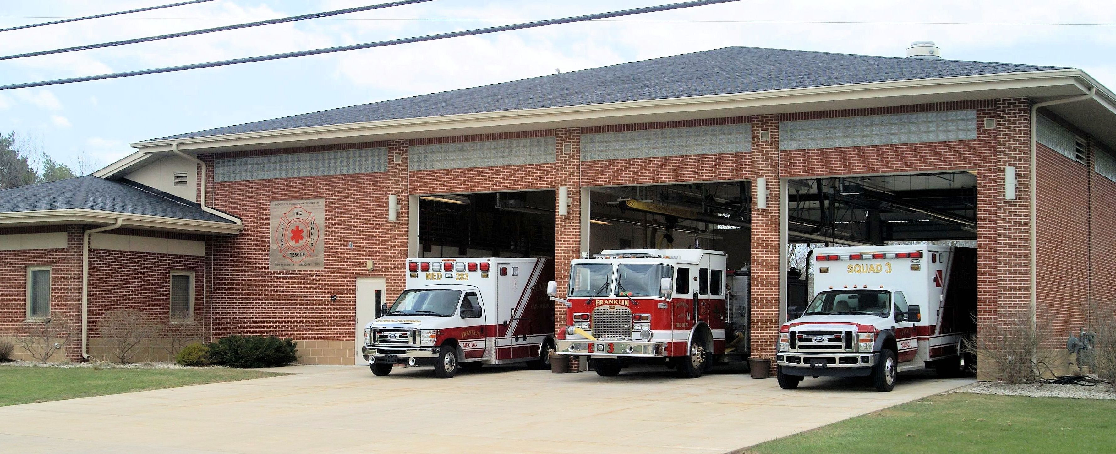 Franklin Fire Station No. 3, 4755 W. Drexel Avenue, Franklin, WI 53132